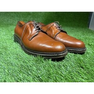 Vintage Alden (Old Logo) Brown Plain Toe - 9.5